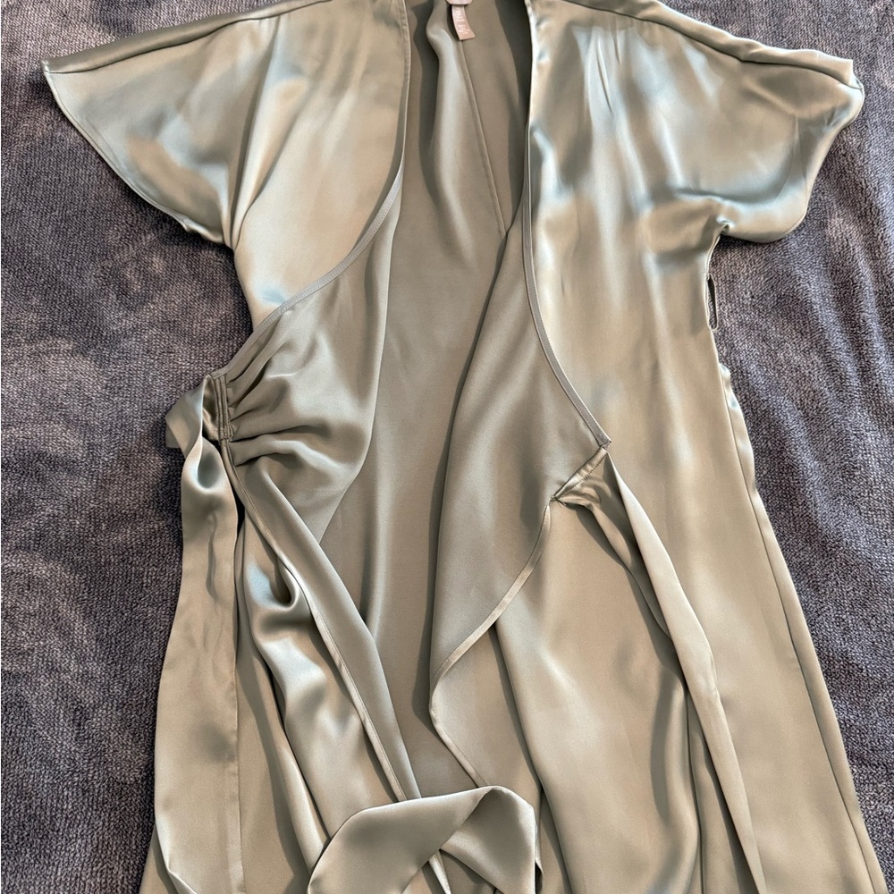 H&M Asymmetrical Silver Dress - Picture 5 of 6